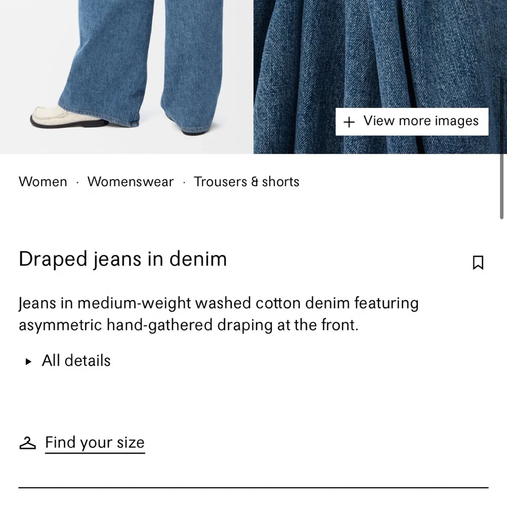 Women’s Denim Wrap Skirt - Picture 4 of 6